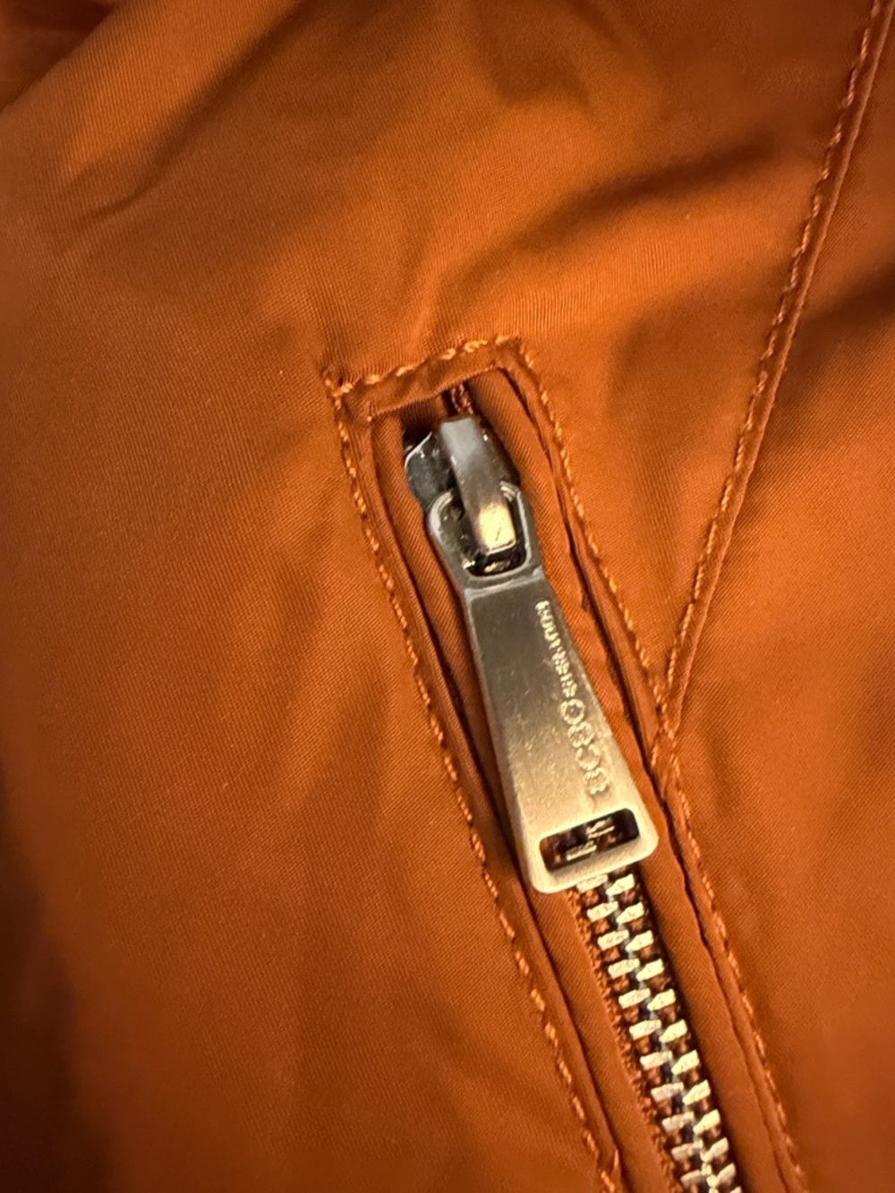 BCBGeneration Rust Utility Jacket with Zip Pockets - Picture 5 of 12